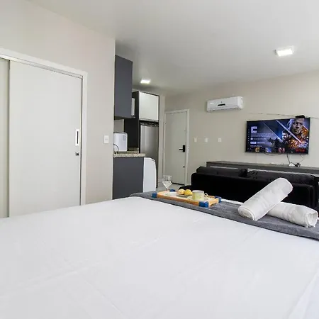 Pos25B - Climatizado, Tv Smart, Garagem, Wi-Fi Apartment Balneario Camboriu Exterior photo